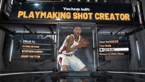 BEST PLAYMAKING SHOTCREATOR BUILD + BEST BADGES. NBA 2k20!
