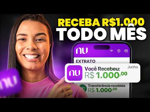QUANTO INVESTIR PARA GANHAR R$1.000 POR MÊS DE RENDIMENTO NO NUBANK!