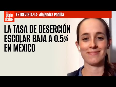 Video: ¿La tasa de deserción escolar?