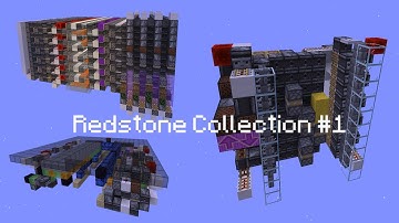 Redstone Collection: #1 - Controllable Piston Worm, Compact Doors, & 1x1 Pixel Display