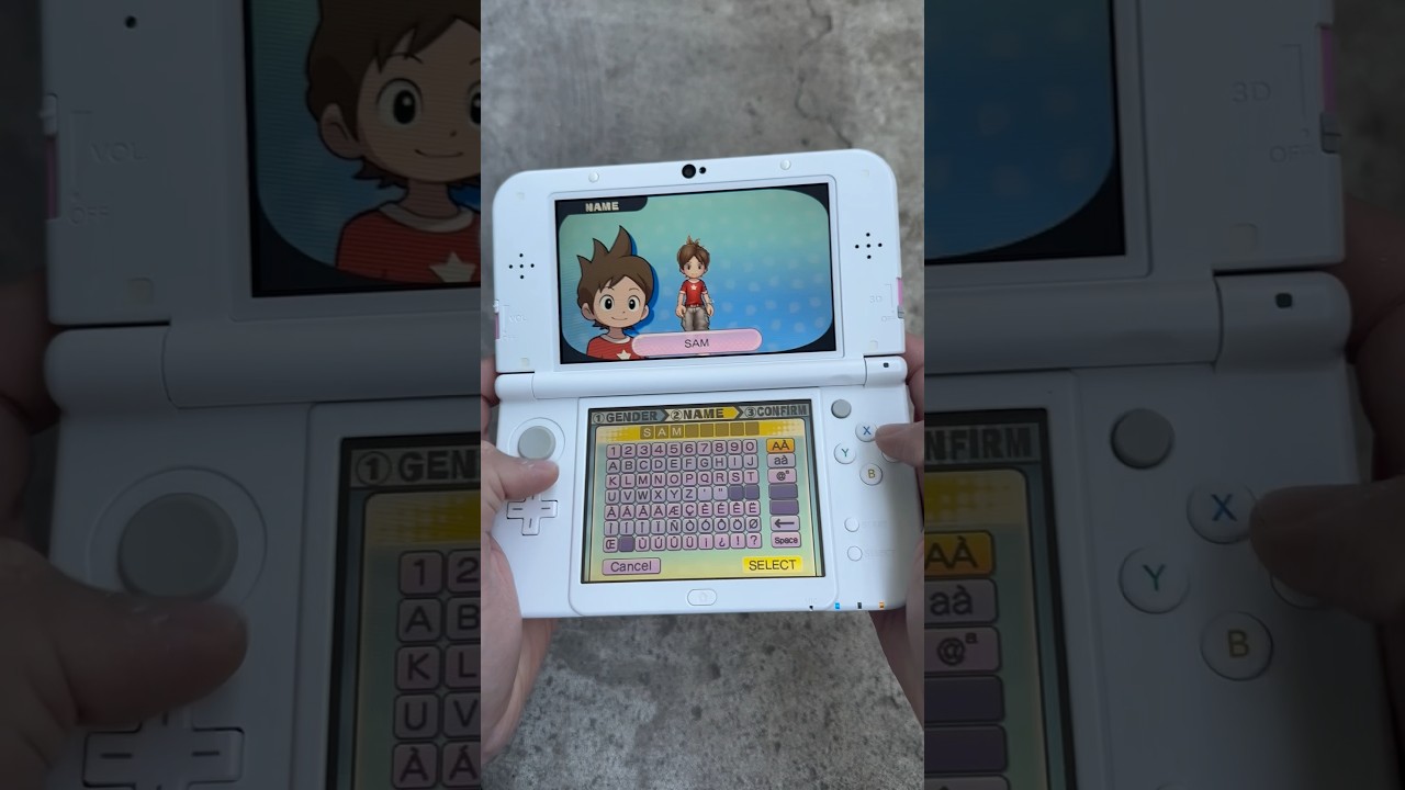 Yo-Kai Watch on New 3DS XL!