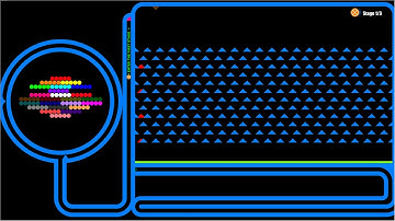 The Team Marble Race in Algodoo