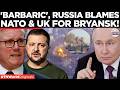 BRYANSK ATTACK: Russia Accuses UK Storm Shadow Attack, Points Finger At NATO! | US-Iran War
