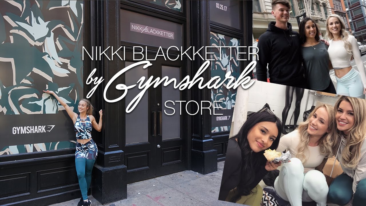 FIRST EVER GYMSHARK STORE Nikki 