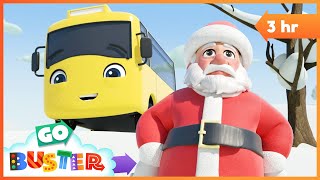 Santa’s Broken Sleigh | Go Buster  Bus Cartoons & Kids Stories