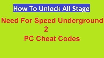 How to PC Cheats Guide: Need for Speed: Underground 2