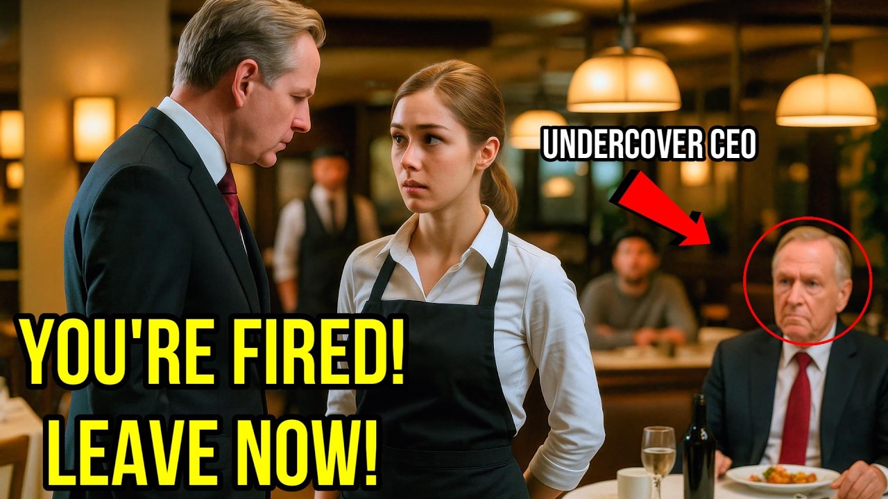 Waitress FIRED for Helping an Undercover CEO— What Happened Next Will