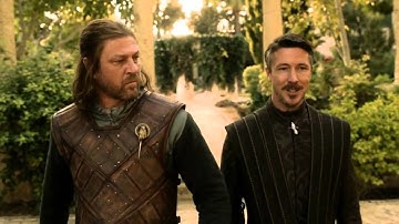 Ned and Littlefinger - Distrusting me was the wisest thing you