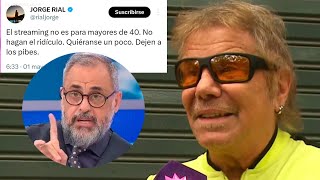 Jorge Rial se metió con la edad de quienes hacen streaming y Beto Casella le respondió