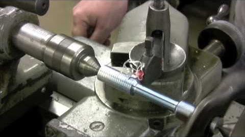 Materials Testing: Creating tensile specimen part 3