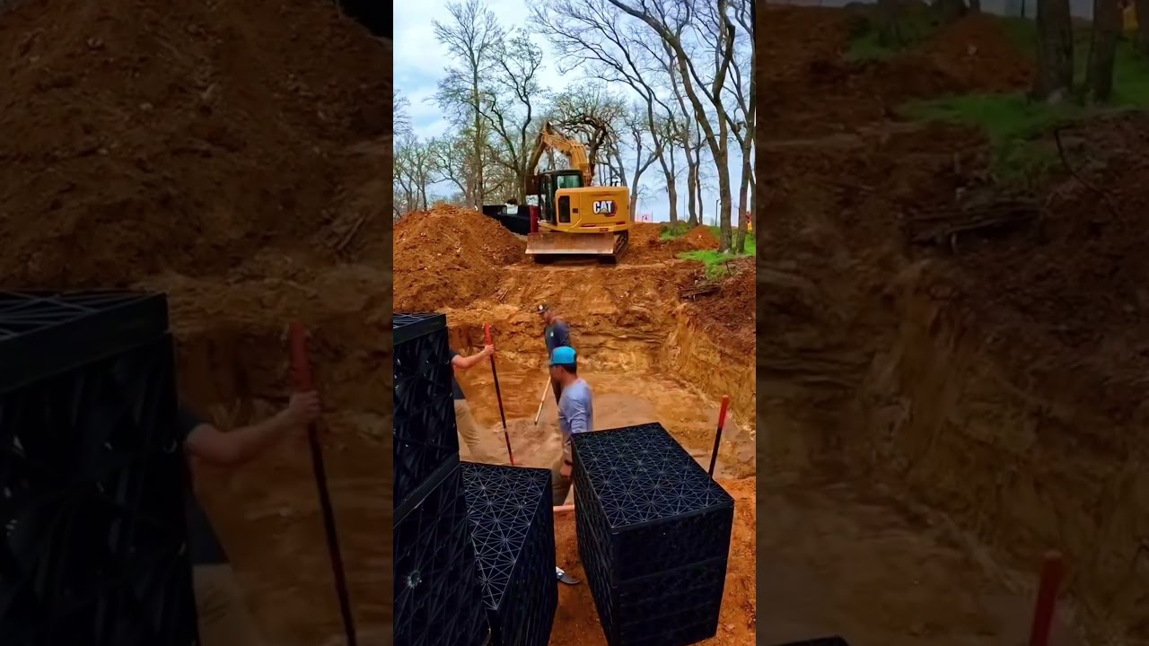 A 100’ Stream!? #diy #landscape