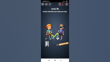 Brain Test-Have guts to pass it? Level 35 Walkthrough