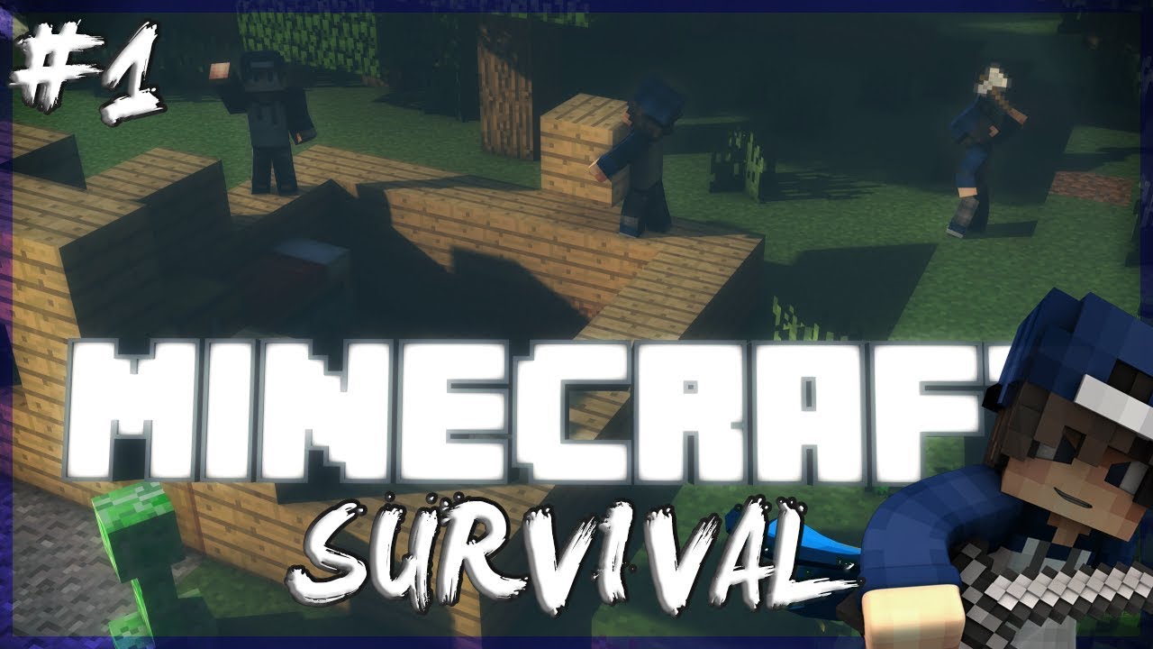 Minecraft: Survival Lets Play Ep. 1 - A Brand New World ! - YouTube