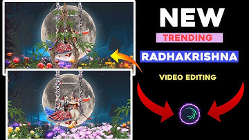 New trending Radha Krishna Video Status in alight motion|how to make Radha Krishna Video editing