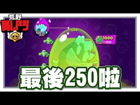 《哲平》手機遊戲 荒野亂鬥(Brawl Stars) - 絕對沒有問題了吧!!! | 只剩下最後的250啦!! 小隊衝刺囉!!