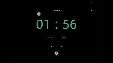 A floating countdown clock ball on smart mirror | A "How To Use" video series by Vercon