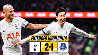 TOTTENHAM HOTSPUR 2-1 EVERTON // EXTENEDED PREMIER LEAGUE HIGHLIGHTS