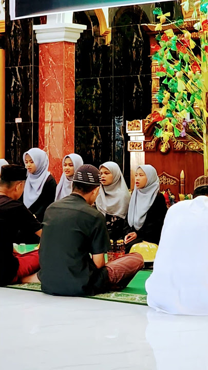 memperingati maulid nabi muhammad saw#salawat.ank tpa mesjid nurul azizah#