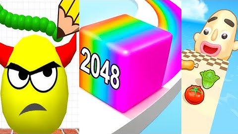 Draw to smash Vs Jelly Run 2048 Vs Sandwich Runner| Android Ios gameplay| New Apk Update