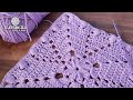 FÁCIL Y RÁPIDO💞 UN GRANNY QUE TRAERÁ COLA...  | Tejer Cuadrado a Crochet Paso a Paso🧶Tejer con Lola