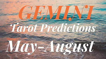 GEMINI Tarot 4 Month Predictions (May~August) Big turning point ahead brings abundance❤️💰🌎