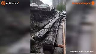 🟠В Новосибирске сильнейший ураган