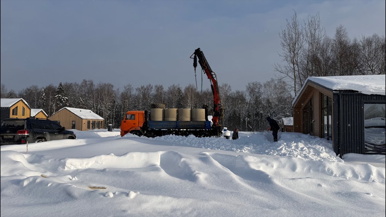 Бурение колодца машиной в к.п.Нордик Истринский район