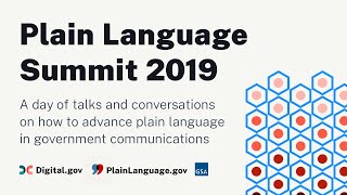 Plain Language Summit 2019 screenshot 4