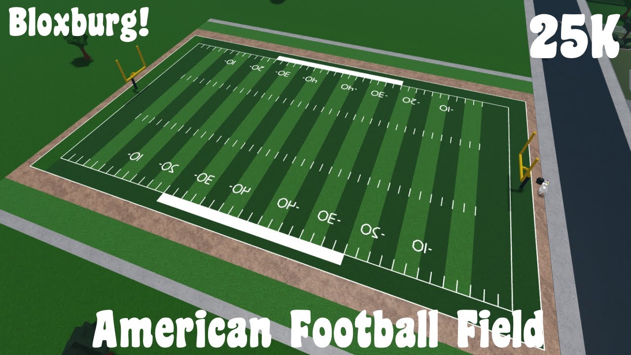 How To Build A Baseball Field In Bloxburg