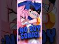 No Soy Sonic Sonicthehedgehog Sonic Amyrose Sonicexe Sonamy Shorts