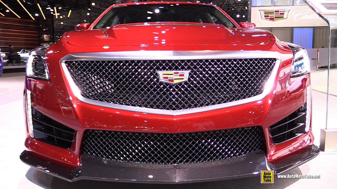 2016 Cadillac Cts V Exterior And Interior Walkaround 2016 New York Auto Show