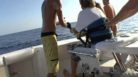 Michael Merzlak Catches a Marlin!