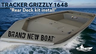 2023 Tracker Grizzly Rear Deck install! 1hr install in 10 min!