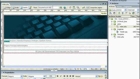 CURSO DREAMWEAVER AVANZADO CON PHP & MYSQL - VIDEO 06