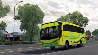 Adiputro Jetbus HD | Mercedes Benz Bus Driving | Euro Truck Simulator 2