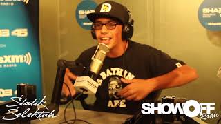 Brooklyn's 13 year old Lil Dee freestyles on Shade 45's Showoff Radio with Statik Selektah