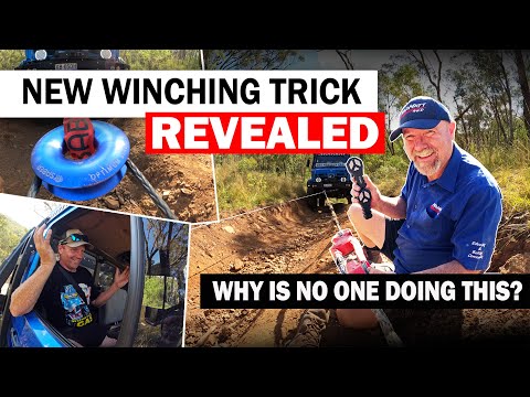 It's not what you think...or is it? Using two winches to get a mate unbogged.
