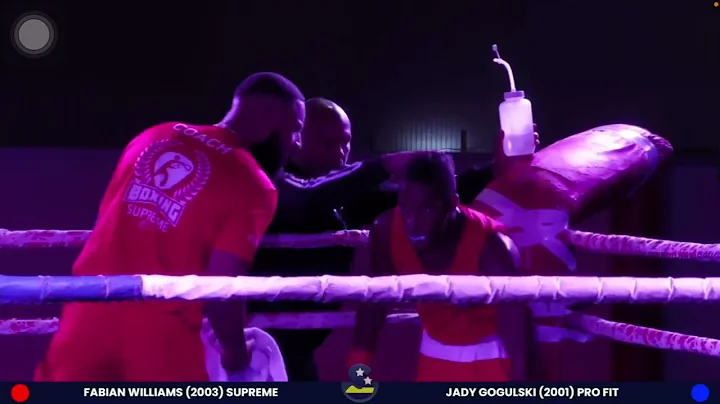 Fabian Williams -( 3 boxing fight)Vs Jady Gogulski...