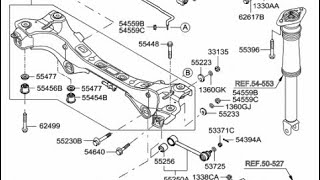 2013 sonata (R&amp;R rear struts and front brakes)