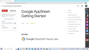 Google AppSheet: Getting Started #arcade #gcp #qwiklabs #googlecloudplatform