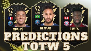 FIFA 22 PREDICTION TOTW 5 + INVESTISSEMENT TOTW 4