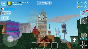 BUILDING THE BIG BEN IN BLOCK CRAFT 3D | MEBLOX Pakistan 🇵🇰 