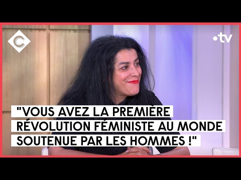 Iran : Marjane Satrapi entre inquiétude et espoir - Marjane Satrapi - C à Vous - 29/06/2023