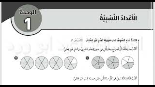 سابع اوراق العمل الداعمة الدرس 1 صفحة 3 الى 8 الفصل الاول الاعداد النسبية رياضيات ابو ورد