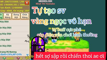 Cách tạo sv lậu ngọc rồng trên điện thoại đơn giản ( Bản Này Hết Free Rồi Ae Xem Ủng Hộ Mình Thôi )