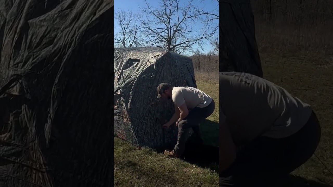 Bole Blind® by Treow Outdoors® Set Up/Take Down (un-edited version)