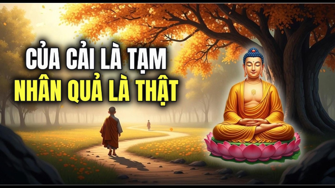 Lời Phật Nhắc Nhở: Có Vay Có Trả – Tiền Bạc Là Phù Du, Chỉ Nhân Quả Theo Ta Suốt Đời