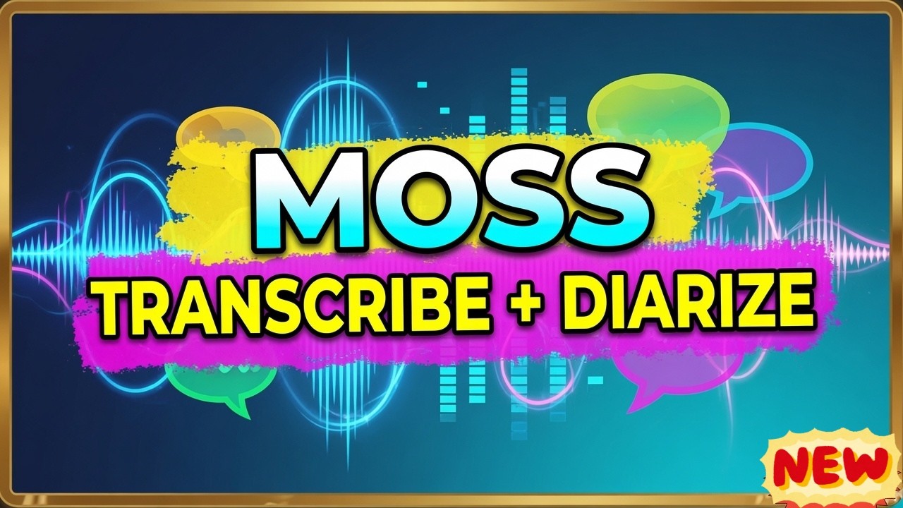 MOSS-Transcribe-Diarize Tested Locally: Transcription + Speaker Diarization
