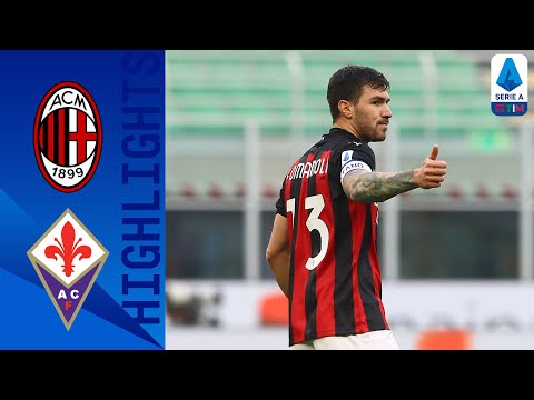 Milan 2-0 Fiorentina | Mini fuga del Milan senza Ibrahimovic | Serie A TIM