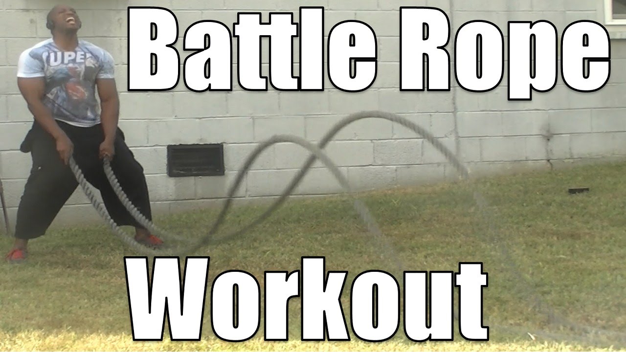 the toughest battle rope workout on youtube only 11 minutes youtube